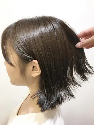 ショート カラー 海外風レイヤーカット 👑店長　平松　由のヘアスタイル