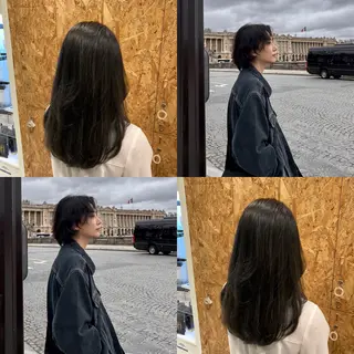 ロング カラー ブリーチカラー 純代‎‎🧸🎀のヘアスタイル