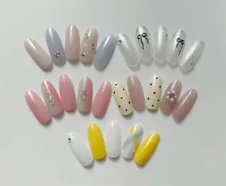 ネイル 冨田 茉優のネイルデザイン