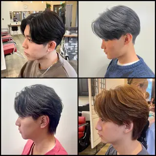 ショート パーマ メンズ 🦄カイ/メンズ 韓国ヘア/パーマ🦄のヘアスタイル