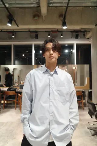 ミディアム パーマ fifth   jinnan所属・山口 ヒロトのヘアスタイル