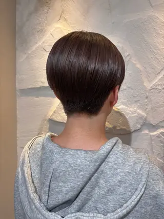 ショート カラー オーガニックカラー/ 表参道/ルカのヘアスタイル