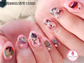 ネイル 💗🪽Tiary Nail🪽💗のネイルデザイン