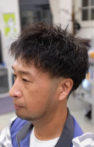 パーマ 茂木 太郎のヘアスタイル