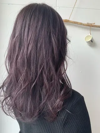 ミディアム カラー RINKA 琳茄のヘアスタイル