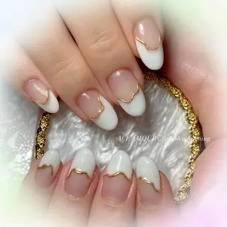 ネイル ネイル/耳つぼ /新ホワイトニングのネイルデザイン