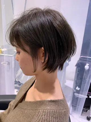 ショート カラー 大人かわいい💍🤍 ボブ/ショートボブのヘアスタイル