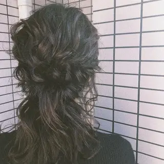 ヘアアレンジ 【韓国風くびれヘア】 joule小木曽輝のヘアスタイル