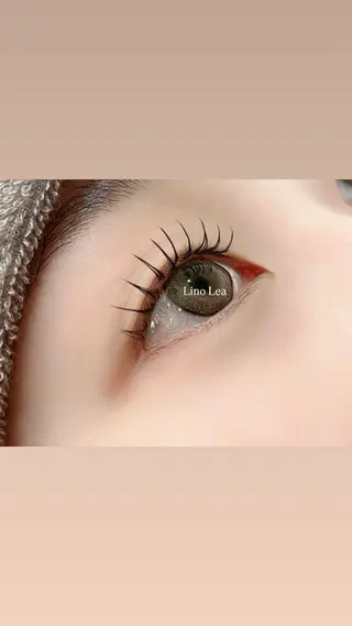 マツエク・マツパ Lino  Lea NATSUMIのマツエク・マツパデザイン