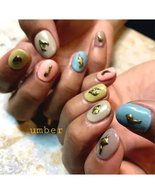 ネイル umber 三茶1分のネイルデザイン