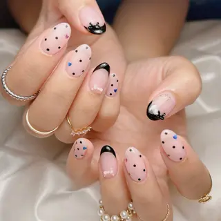 ネイル junna のぞいてねのネイルデザイン