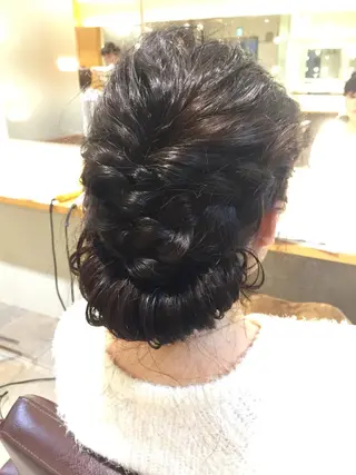 ヘアアレンジ 加藤 綾華のヘアスタイル