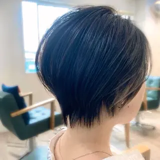 ショート カラー 前田 健太のヘアスタイル