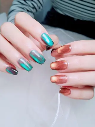 ネイル 門戸厄神プライベートサロンulunail所属・ulunail mikaのネイルデザイン