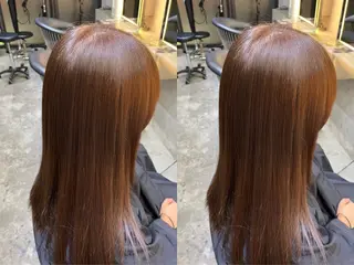 ミディアム Lond表参道店所属・うる艶縮毛カラー✨ たいよう☀️のヘアスタイル