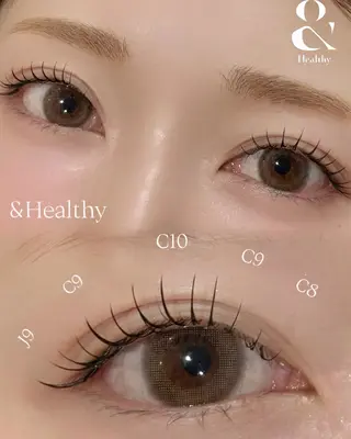 マツエク・マツパ Eru eyelash&eyebrow所属・Eru aika🎀のマツエク・マツパデザイン