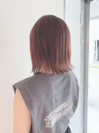 ショート カラー なりたいが叶う ながしまじゅんきのヘアスタイル