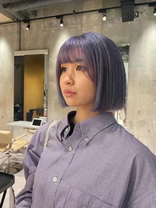 セミロング 海外レイヤー 🇺🇸/ヒナコのヘアスタイル