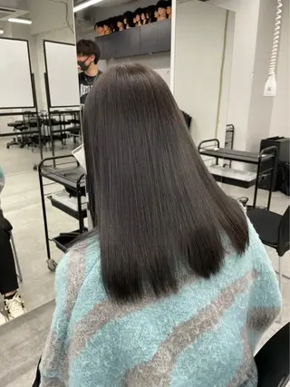セミロング カラー 💖トレンド秋冬 カラー💖FUTAのヘアスタイル