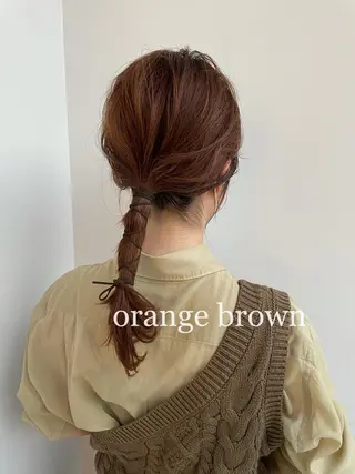 カラー ボブ/ミディアム 親しみやすさ/さくらのヘアスタイル