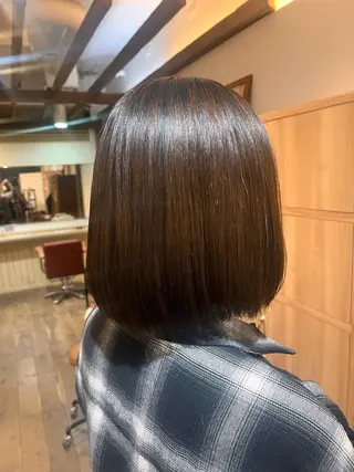 ミディアム 臺 佳連のヘアスタイル
