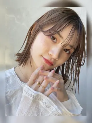 ショート カラー 🫧透明感ヘア🫧 🧸竹花　彩希🧸のヘアスタイル