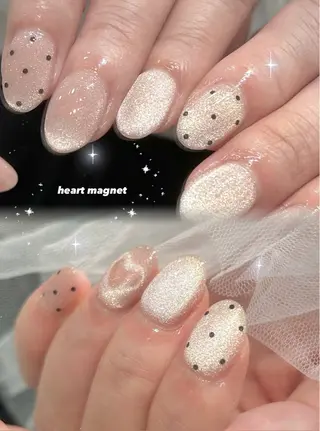 ネイル 🎀チーク/ちゅるん 🫧chisa🎀のネイルデザイン