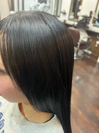 ロング カラー 🩵河原 優🩵のヘアスタイル