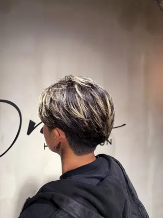 ショート Once所属・🌐メンズカット 🌐Taketoのヘアスタイル