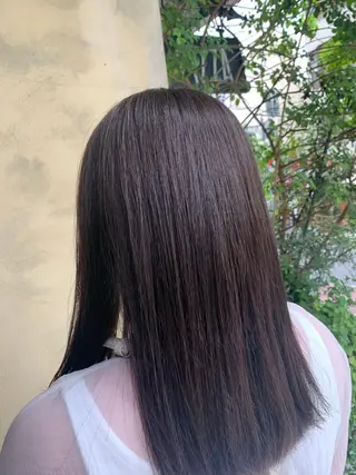 セミロング カラー なぽ ❤︎ y2k/韓国nailのネイルデザイン