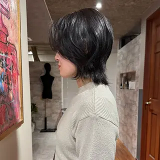 ミディアム カラー mai / linoah˚✧のヘアスタイル