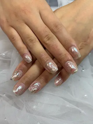 ネイル 三本 綾奈のネイルデザイン