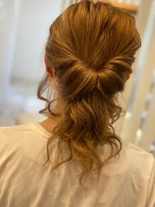 ロング カラー ヘアアレンジ Design Color🐰アユミのヘアスタイル