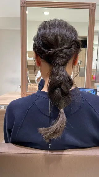 ミディアム ハイトーン募集中 💜✝️荒川優輝のヘアスタイル