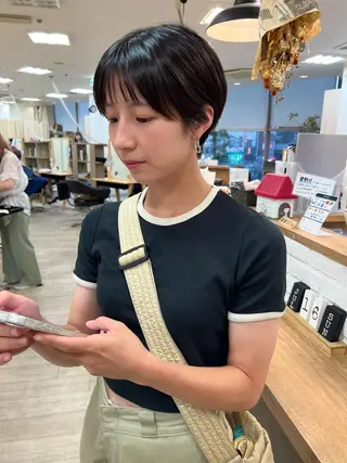ショート 初めてのショート お任せください✂️のヘアスタイル