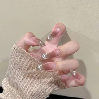 ネイル By moonネイル 🌷ワンホン/韓国風のネイルデザイン