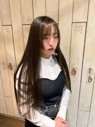 ロング カラー KNACK 天王寺美容室のヘアスタイル