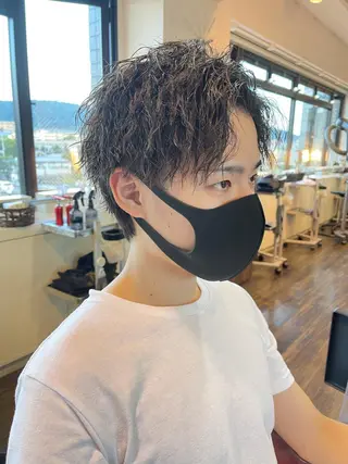 ショート パーマ メンズ メンズスタイル /メンズパーマ/須藤のヘアスタイル