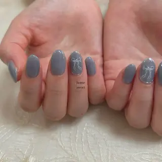 ショート ショートネイル. Home sweetのネイルデザイン