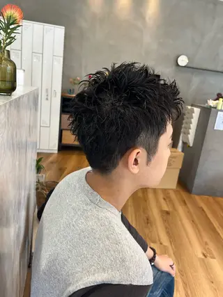メンズ 飯田 愛結のヘアスタイル