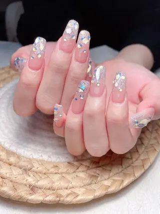 ネイル M🌷nail 長さだし専門店のネイルデザイン