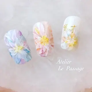 ネイル Atelier Le Passage所属・h nakatsukaのネイルデザイン