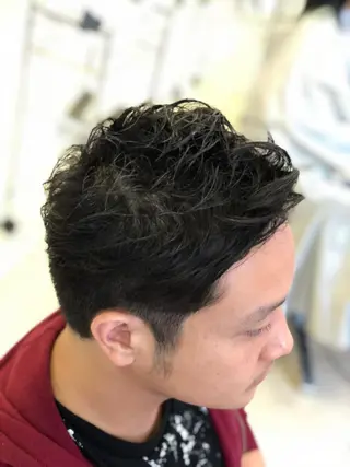 ショート メンズ 吉村 周馬のヘアスタイル