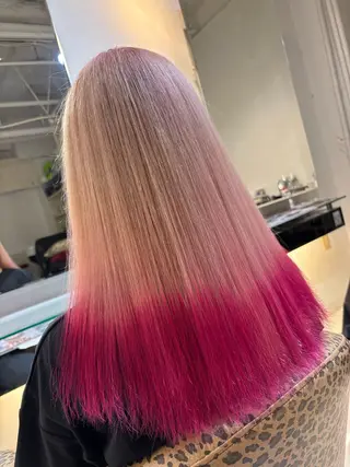 ロング カラー 橋本 慶司のヘアスタイル