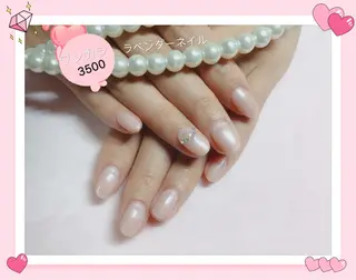 ネイル ラベンダー💖日暮里 ルル💖ネイルのネイルデザイン
