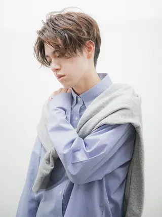 セミロング beauty: beast 立町店のヘアスタイル