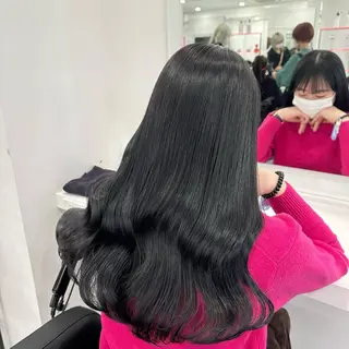 カラー ブリーチなし透明感 💗RYOTAのヘアスタイル