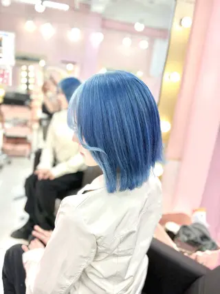 ショート カラー 甘ふわgirly🎀 ハイトーン🤍Ramのヘアスタイル