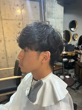 パーマ メンズ トレンド🔥メンズ 特化⚡️網野裕希のヘアスタイル