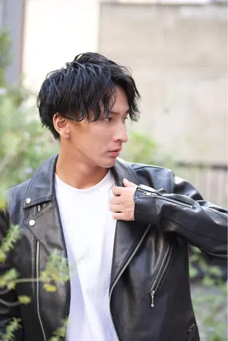 パーマ メンズ 韓国風カット/ 髪質改善 黒崎のヘアスタイル